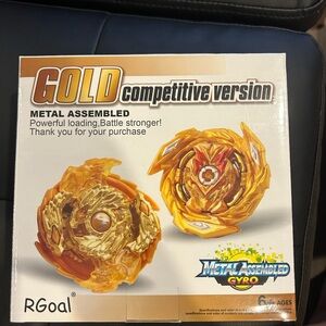 Gold Competitive Metal Assembled Gyro